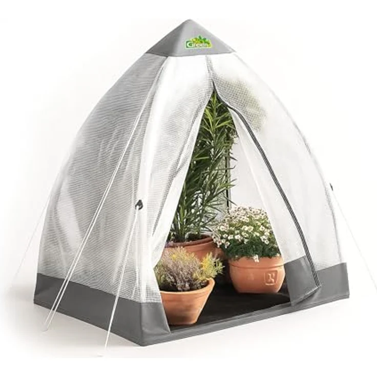Foliengewächshaus Winter 'TROPICAL ISLAND M', H150xB130xT130cm - Biogreen – Bild 2