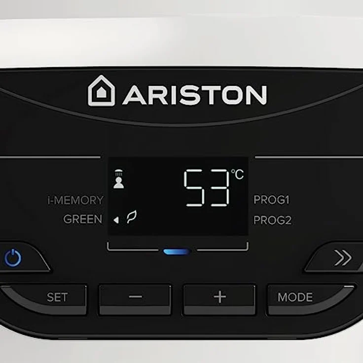 Ariston Lydos Hybrid Wi-Fi 80, Warmwasserspeicher mit Wärmepumpe, Weiß, 46,5 x 5,3 x 100,9 cm, 40,76 kg – Bild 2