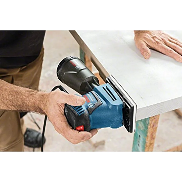 Bosch Professional Schleifblatt Expert for Wood and Paint Holz und Farbe für Schwingschleifer (10 Stück, Körnung 80, C430) - Preisvergleich – Bild 2