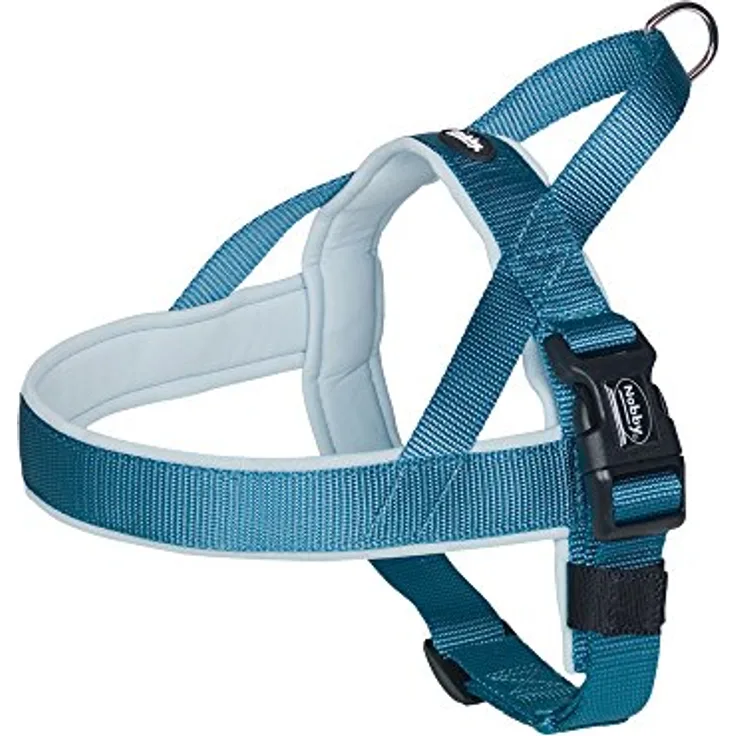 Nobby Norwegergeschirr Classic Preno, hellblau / hellblau L: 38-50 cm + 36 cm, B: 20/25 mm, 1 Stück