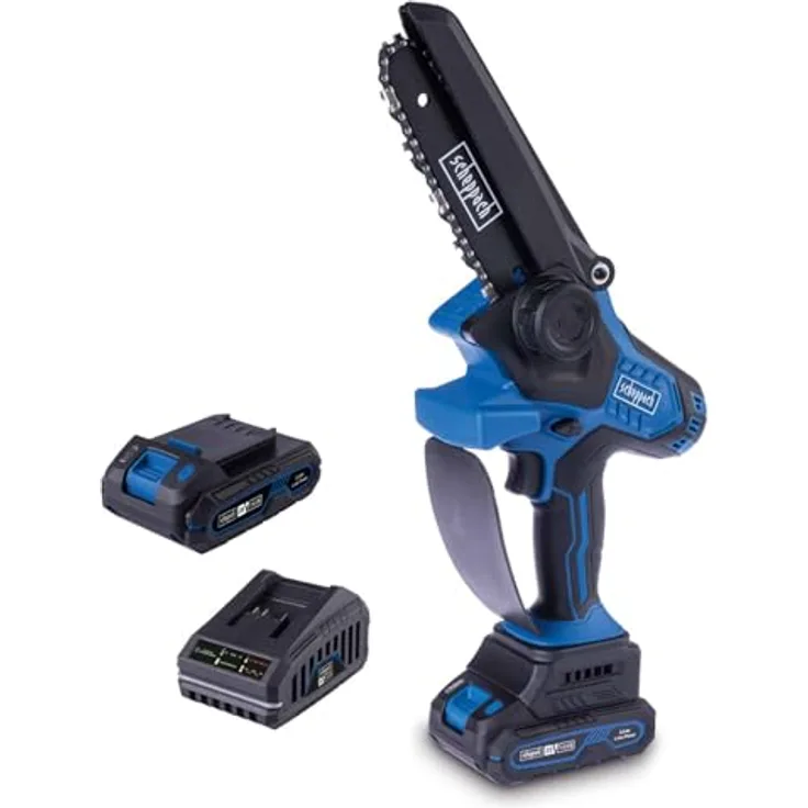 Scheppach Kettensäge Akku-Baumsäge 20V BC-PS150-X Set mit Lithium-Ionen Akku