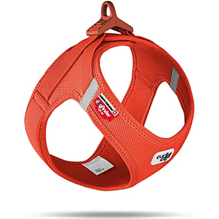 Curli Harness curli Clasp Air-Mesh Sun Orange 3XS – Bild 1