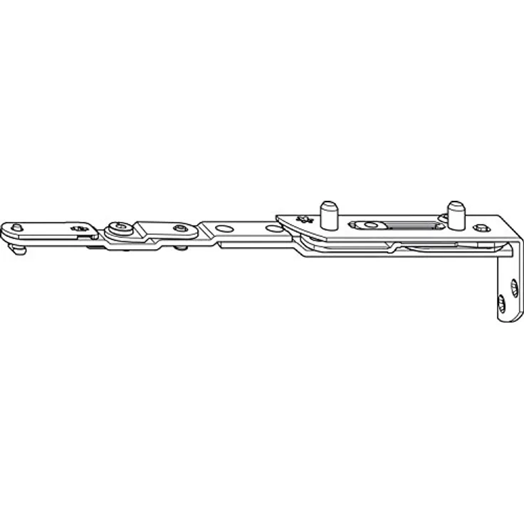 Winkhaus Drehlager DL.H.SE.20-9.RS Eurofalz, 20 mm, 9 V, 130 kg, mit Zapfen, rechts