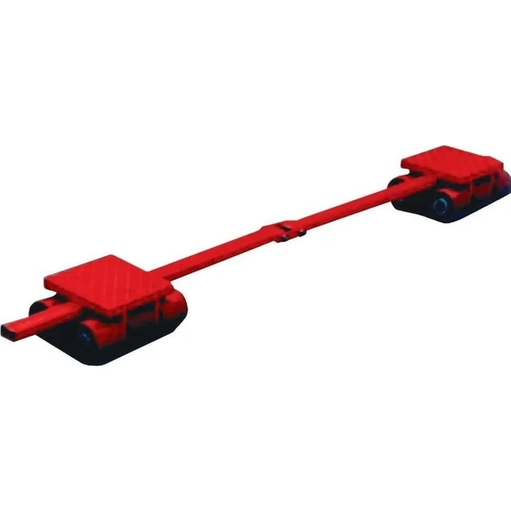 Magni Transportwagen Y8, verstellbar mit Tragkraft 8 T (8000 kg), RAL 3020 verkehrsrot