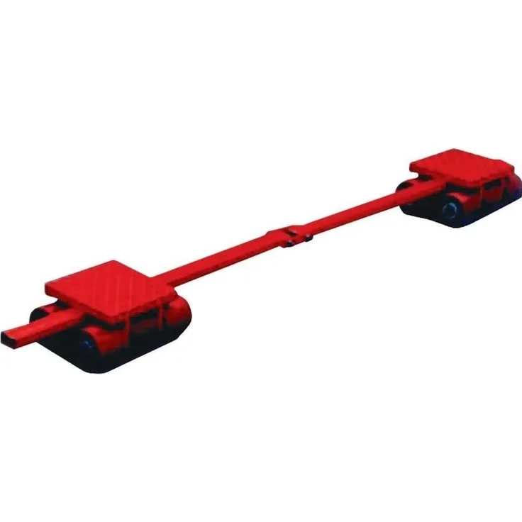 Magni Transportwagen Y8, verstellbar mit Tragkraft 8 T (8000 kg), RAL 3020 verkehrsrot