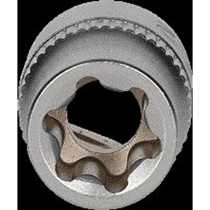 Brilliant Tools Torx-E-Stecknuss E12, 3/8" Innenvierkant, Chrom-Vanadium-Stahl, matt verchromt – Bild 8