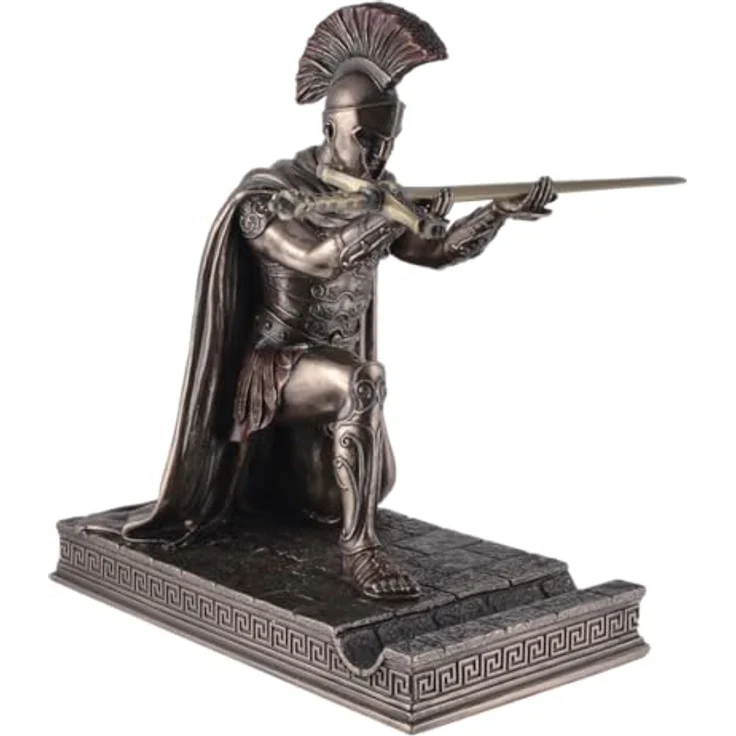 Veronese 708-7407 Brieföffner römischer Zenturio kniet mit Schwert Skulptur Figur Rom Legion – Bild 3
