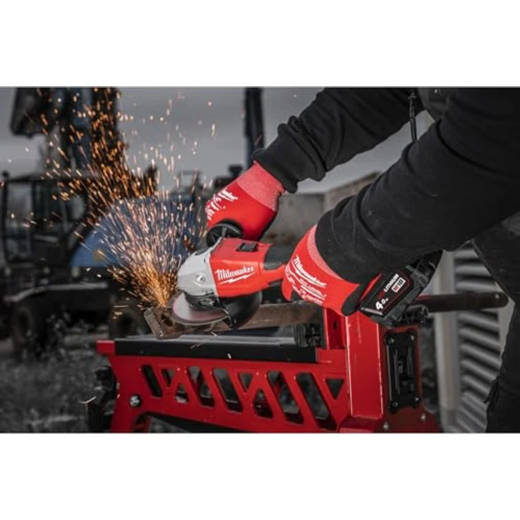 Milwaukee M18 BLSAG125X-0 Winkelschleifer 125 mm, 11.000 U/min, kompakt und leicht, ohne Akku und Ladegerät – Bild 8