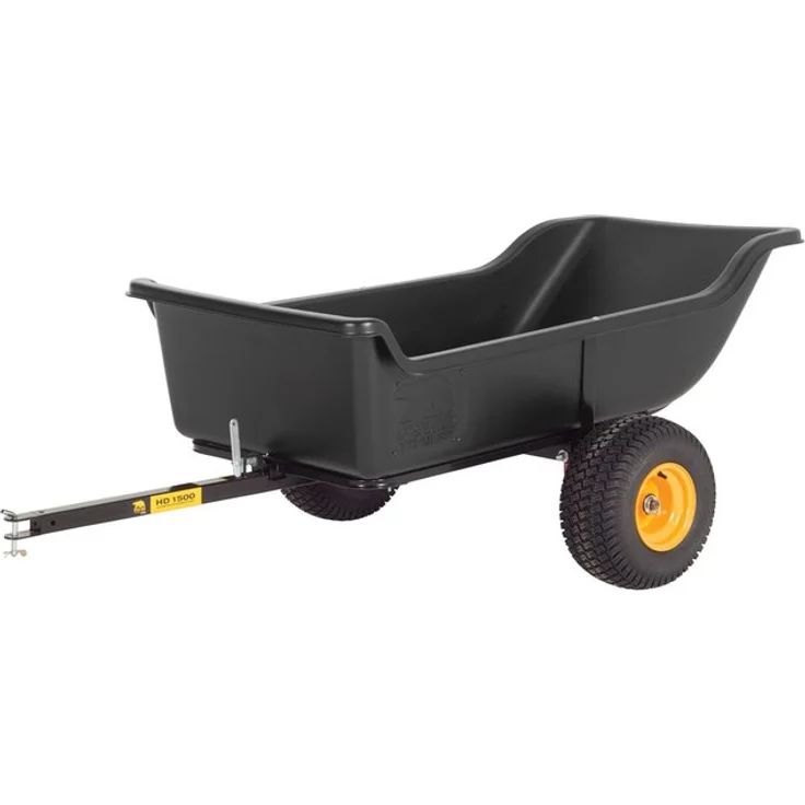 Polar Anhänger Schubkarre HD1500 schwarz 249x137 cm – Bild 7