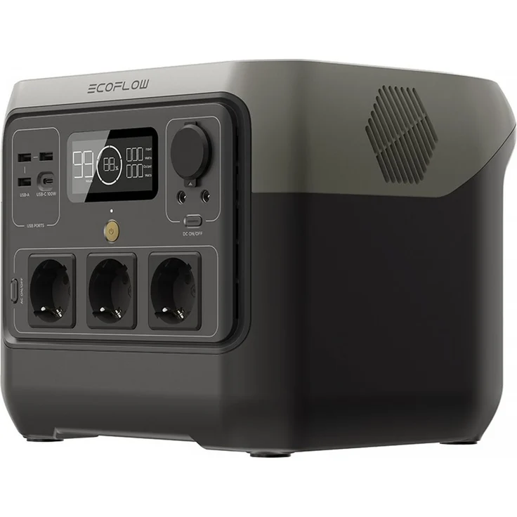 EcoFlow RIVER 2 Pro Power Station Solar Generator X-Boost bis 1600 W intelligentes Batterieschutzsystem – Bild 2