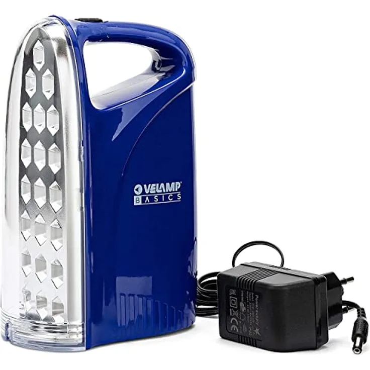 Selva Notlicht - Wiederaufladbare Akku-Leuchte mit Anti-Blackout-Funktion, 250 Lumen, IP20