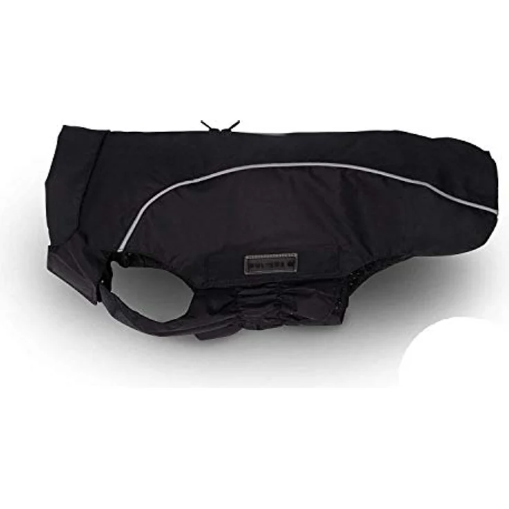 Wolters Regenjacke Easy Rain für Dackel, Größe:34 cm, Farbe:schwarz/schwarz – Bild 1