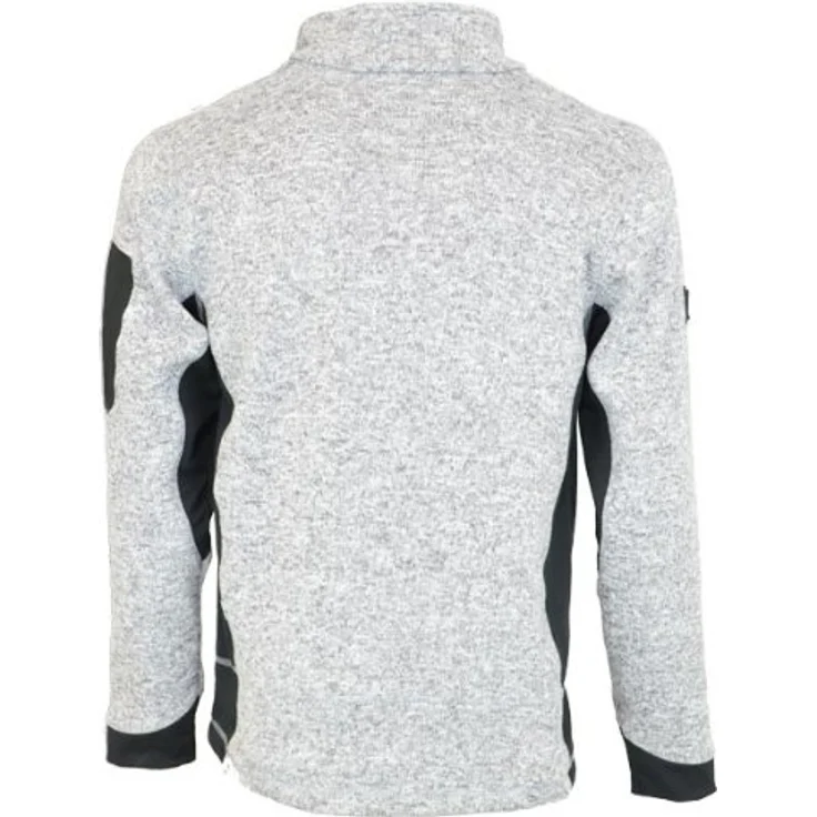 Strick-Fleecejacke CHRISTOPH Gr.L grau/schwarz FHB – Bild 2