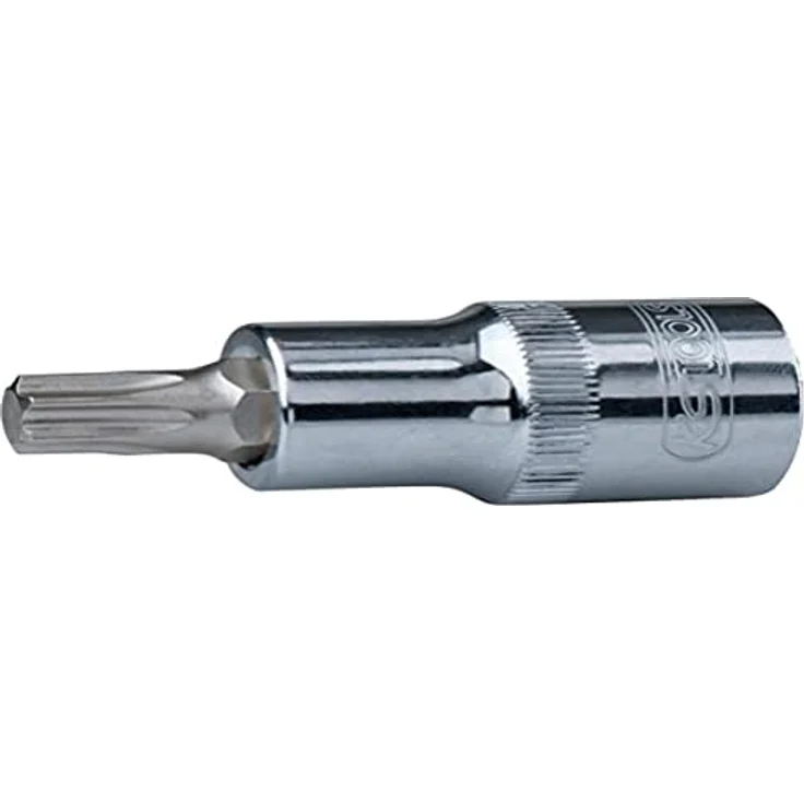 KS Tools Bohrer- und Bitset 1/2" CHROMEplus, Torx T50, hochglanz verchromt, mit Innenvierkantantrieb – Bild 2