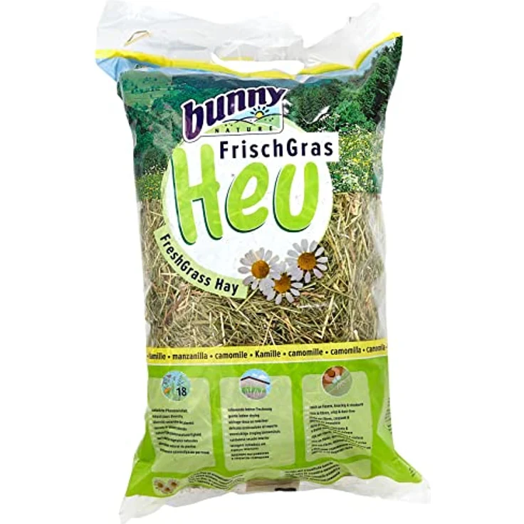 Bunny Allgäuer Frischgras-Heu mit Kamille 500 g – Bild 1