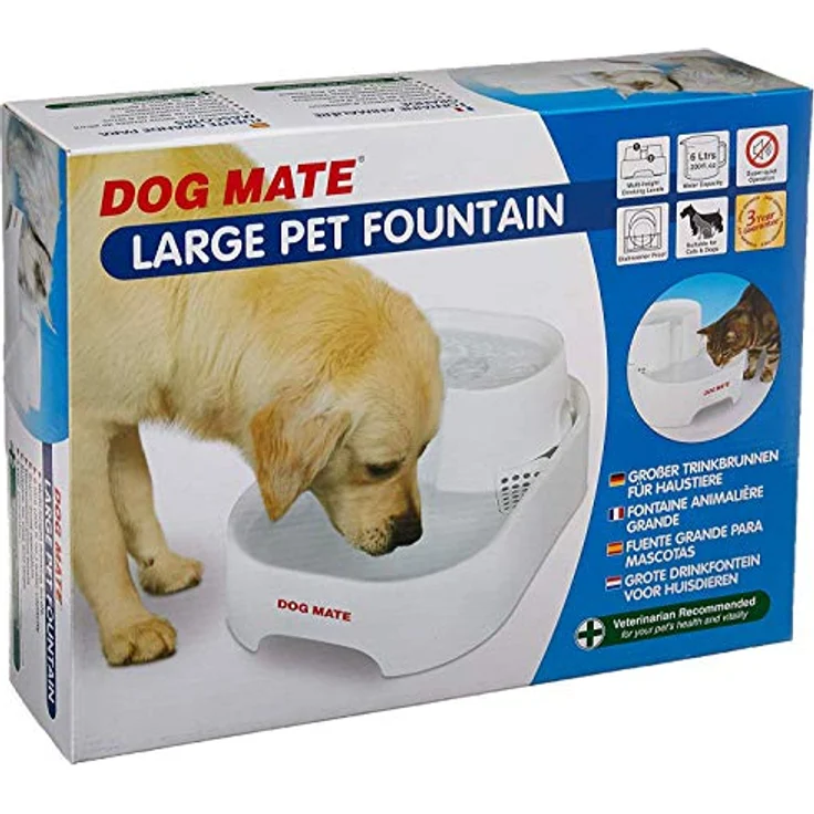 Dog Mate Großer Trinkbrunnen 6 l – Bild 4