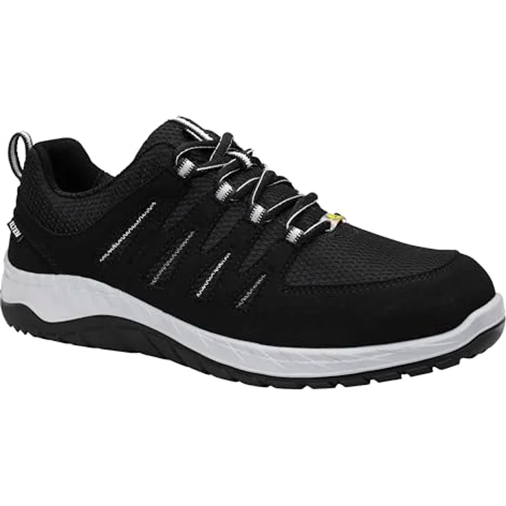 ELTEN MADDOX black-grey Low ESD S3S Sicherheitsschuh, atmungsaktiv, gepolsterte Lasche, TPU/PU Sohle MAXXIMO – Bild 1