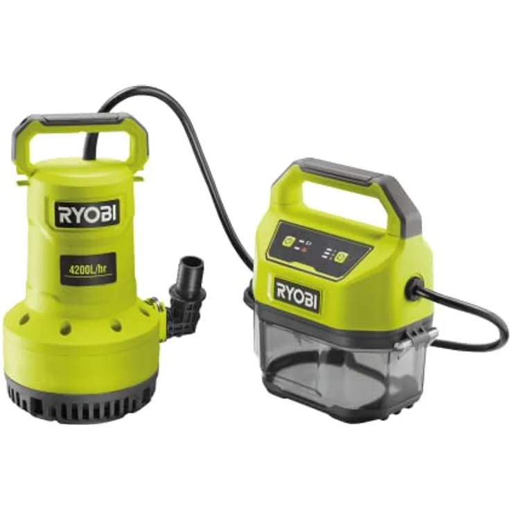 Ryobi RY18SPA-0 18 V ONE+ schnurlose Tauchpumpe (Bare Tool) – Bild 1
