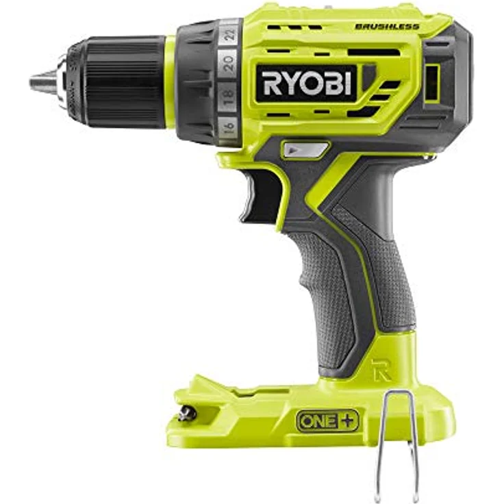 Ryobi R18DD7-0 18 V ONE+ Brushless Akku-Bohrschrauber, Drehmoment 60 Nm, ohne Akku und Ladegerät – Bild 6