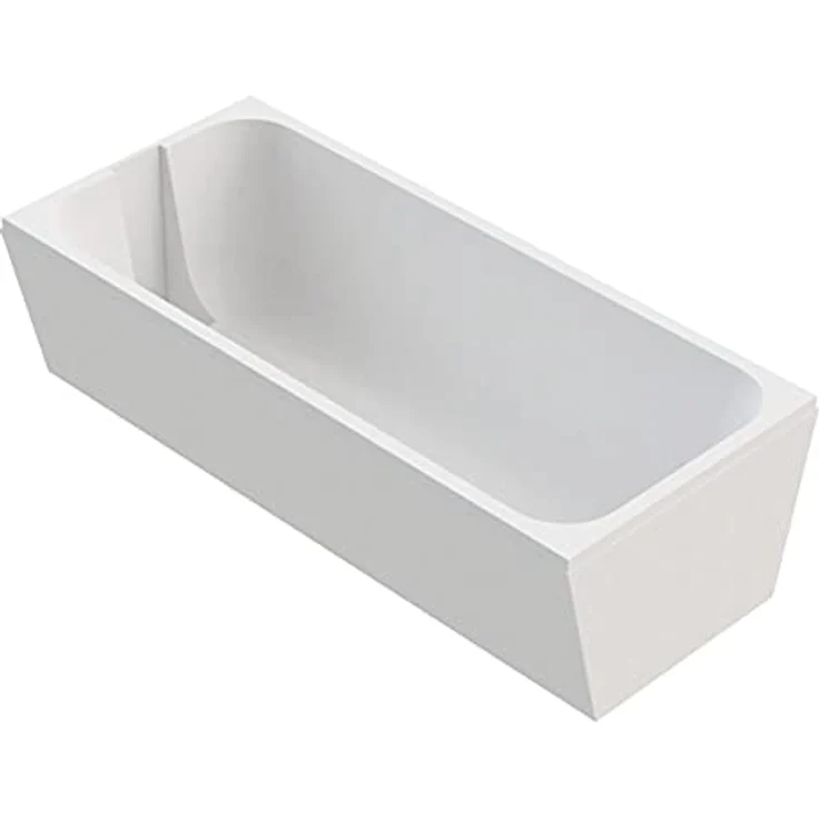 BETTE Badewanne BetteForm Stahl weiß KOMPLETT SET 170x75cm + Wannenträger Styropor + Viega Ablaufgarnitur Multiplex – Bild 3