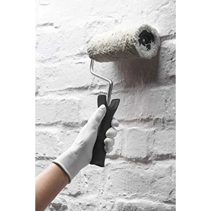Werkzeyt Renovierungs-Set 17-teilig - Umfangreiche Werkzeuge & Hilfsmittel zum Renovieren & Streichen - Mit Farbwalzen, Pinseln, Farbwanne, Abdeckmaterial & Co / Malerbedarf / Maler-Set / B21626 – Bild 3