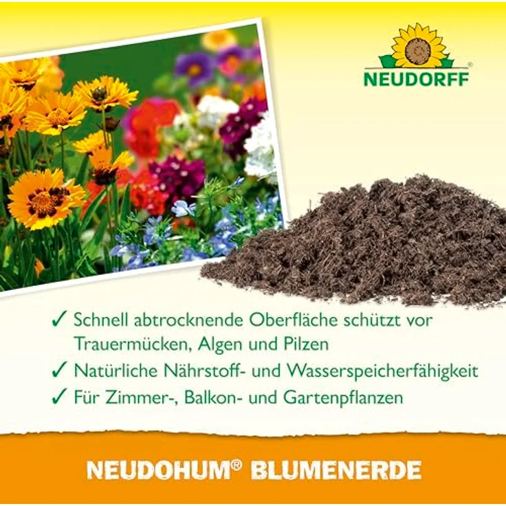 Neudorff NeudoHum BlumenErde 20 Liter – Bild 5