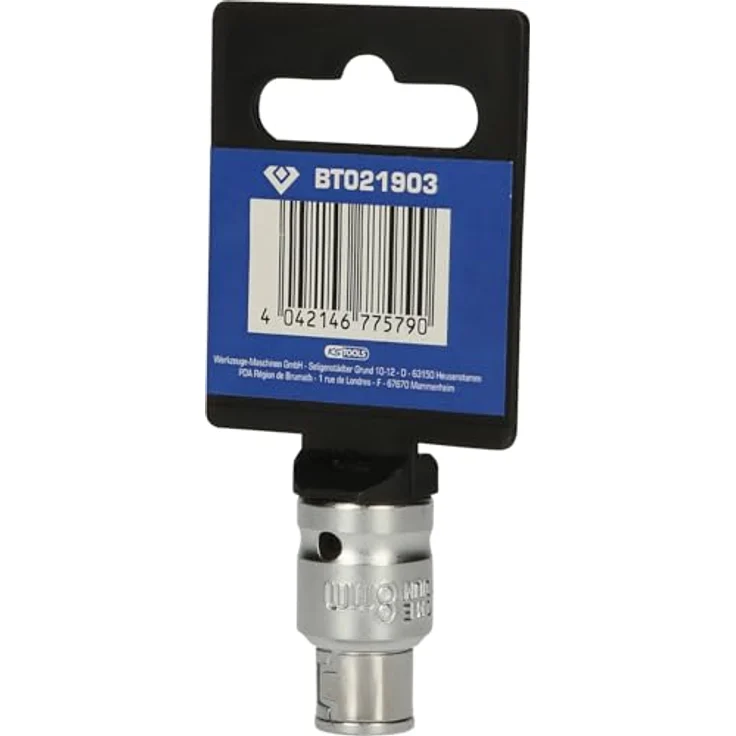 Brilliant Tools Bithalter BT021903, 3/8" Bit-Adapter auf 5/16", hochwertiger Chrom-Vanadium-Stahl, matt verchromt – Bild 6