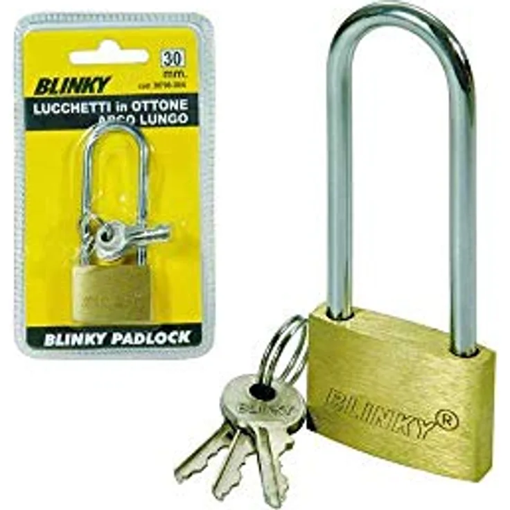 BLINKY Schlösser Messing 3617 Langer Bogen