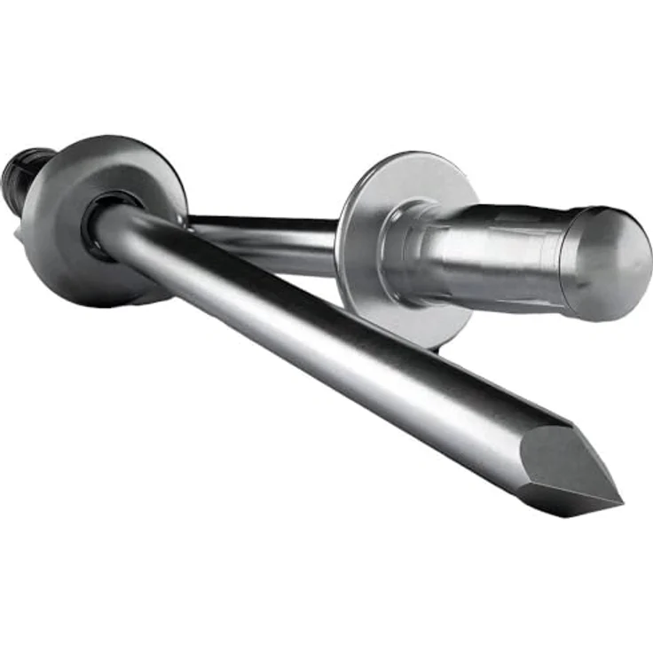 Gesipa 1433536 Blindniete, 5mm x 6mm, Stahl-Aluminium, 50 Stück, für einseitige Zugänglichkeit – Bild 2