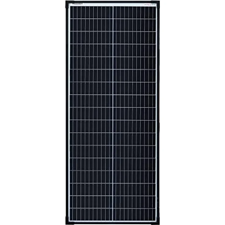 enjoy solar Solarmodul Eco Line ES80M, Monokristallines Solarpanel 182mm, 80W Leistung, schwarzer Rahmen, IP65 wasserdicht – Bild 1