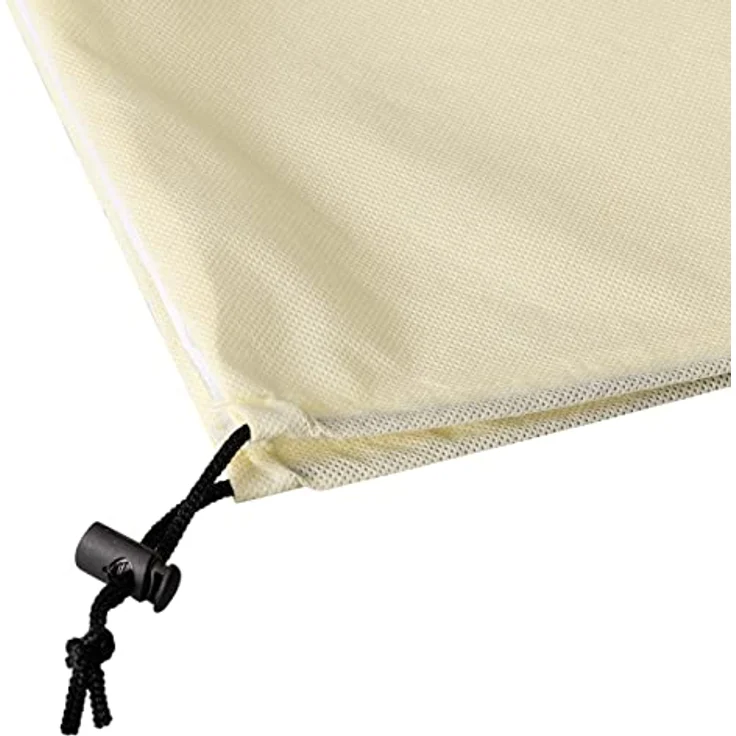 Gardebruk Kübelpflanzensack Reißverschluss Garten Frostschutzhaube Winterschutzhaube Pflanzenschutzhaube Frostschutzvlies Beige versch. Größen – Bild 6