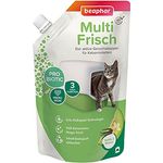 Beaphar Multi Frisch - Geruchsneutralisierer für Katzenklos - Verlängert die Haltbarkeit von Katzenstreu - Duft nach Vanille & Melone - 400 g