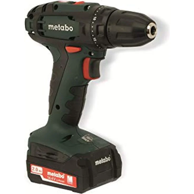Metabo 60220688 Akku-Bohrschrauber BS 14.4 Set 14,4 V, 2x 2 Ah Li-Ion Akkus, Ladegerät und Zubehör-Set, im Kunststoffkoffer – Bild 5