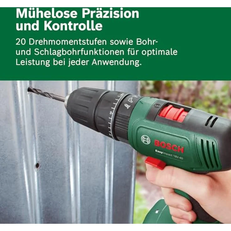 Bosch - EasyImpact 18V-40 Drill + SystemBox (Battery & Charger included) – Bild 5