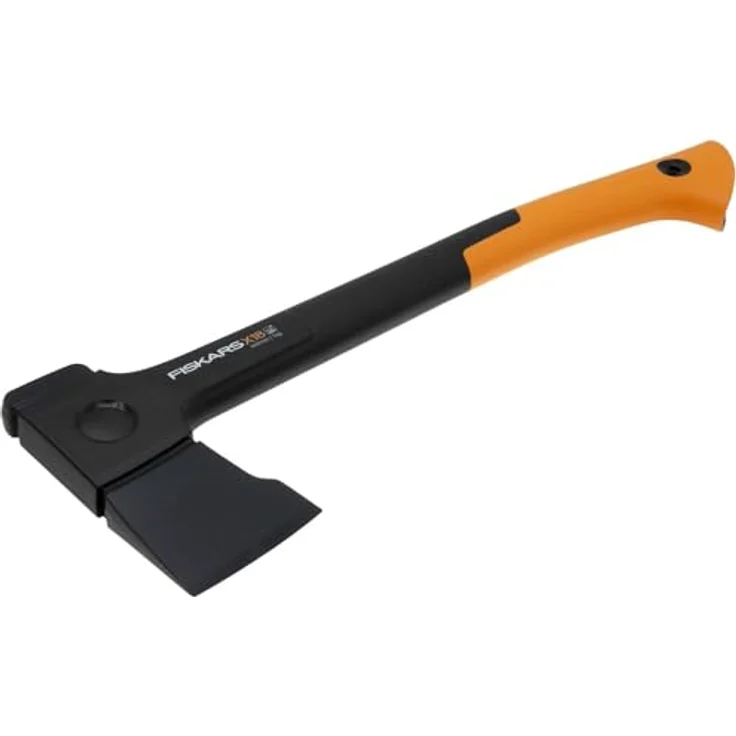 Fiskars, Axt + Beil, X18 Universalaxt mit S-Klinge, FiberComp Stiel, SoftGrip, inkl. Futteral – Bild 2