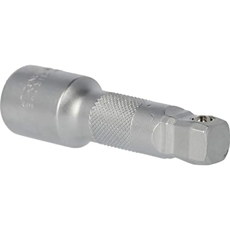 Brilliant Tools Bit- und Steckschlüsselset, 1/2" Schwenkbare Verlängerung 75 mm aus Chrom-Vanadium-Stahl, matt verchromt
