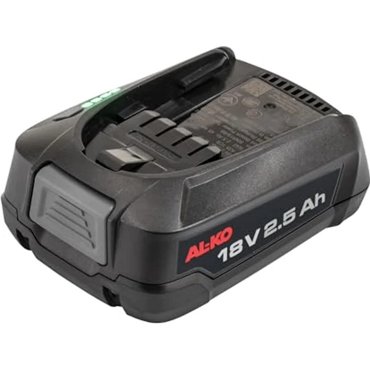AL-KO 18 V Akku B50.5 Li (2.5 Ah), Li-Ion mit Ladestandsanzeige, kompatibel mit Bosch 18 V Home & Garden Geräten – Bild 2