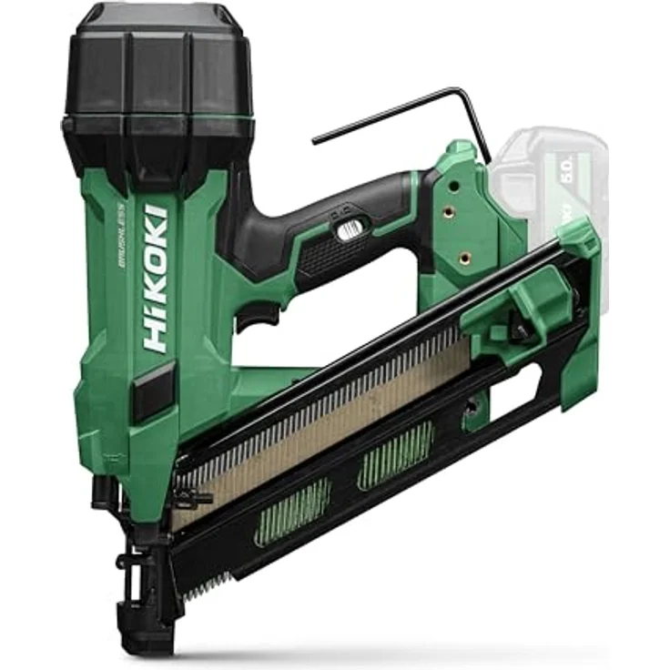 Hikoki 18-V-Nagler, Akku-Tacker für D-Kopf-Nägel mit 5.0Ah, werkzeuglose Tiefeneinstellung und wartungsfrei – Bild 1