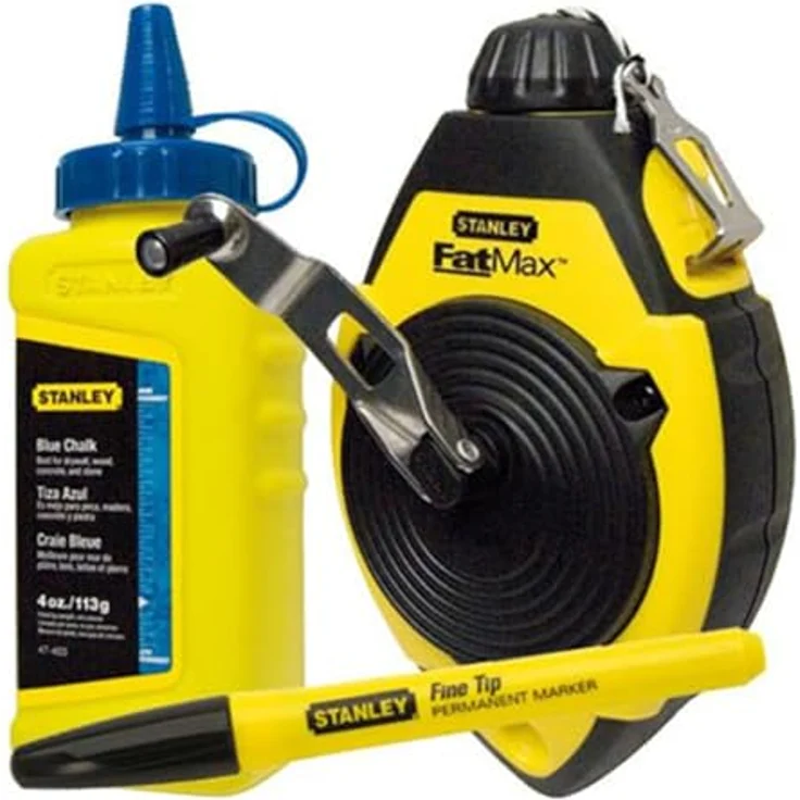 Stanley Set FatMax blaue Kreide Marker 30 m Richtschnur – Bild 2