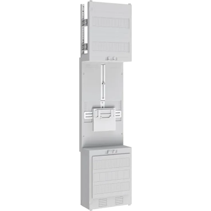ABN Zählerfeld 3P 1Z o.V./B. mit Schienen, 5-polig, IP20, 250x1050mm, 1-stöckig