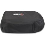 Weber Premium Abdeckhaube für Slate 43 Plancha Grill, atmungsaktiv UV- und wasserbeständig, Schutz vor Wind und Wetter, Grillcover, BBQ-Abdeckung - Schwarz (3400112)