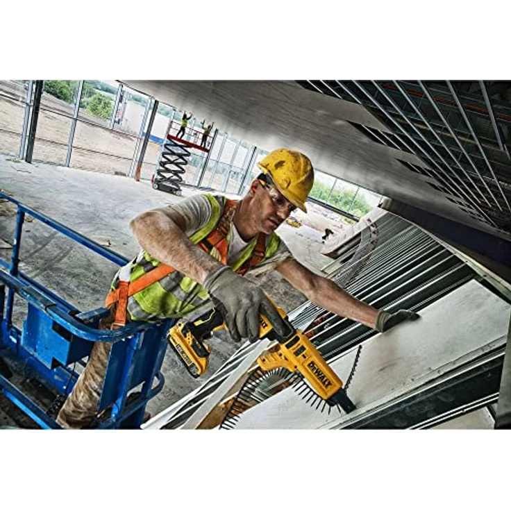DeWalt Schnellbauschrauber mit Magazinvorsatz (2,0 Ah XR Akku, 18 Volt, bürstenlos, leicht und kompakt, mit LED, Zubehör, Magazinvorsatz, T STAK Box II und 2x XR Li-Ion Akkus) DCF620D2K – Bild 4
