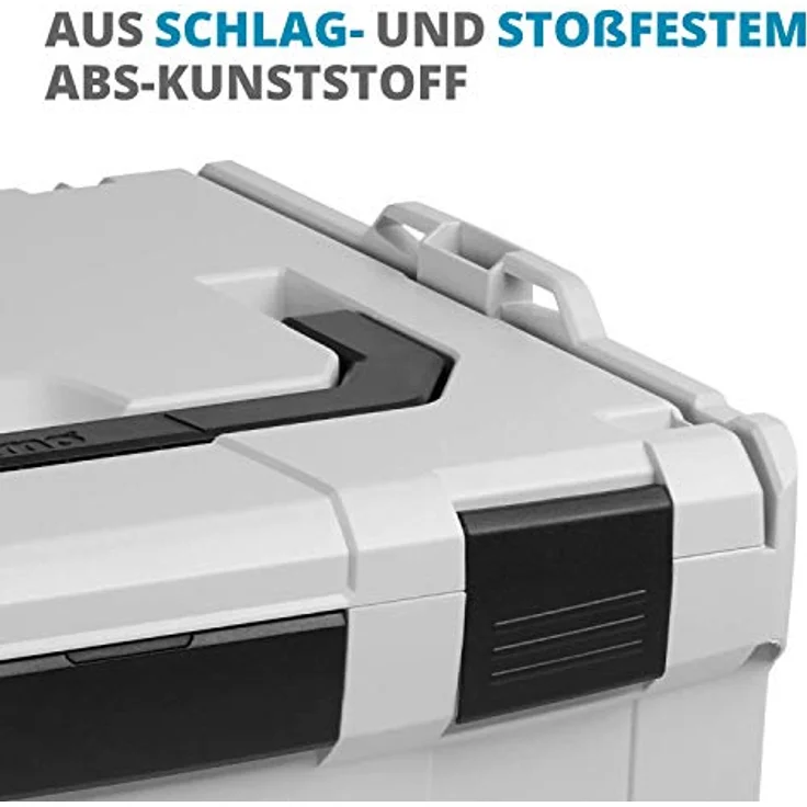 L-BOXX 6000003650 6000003650 L-BOXX 136 lichtgrau-schwarz Trade, Grau – Bild 8