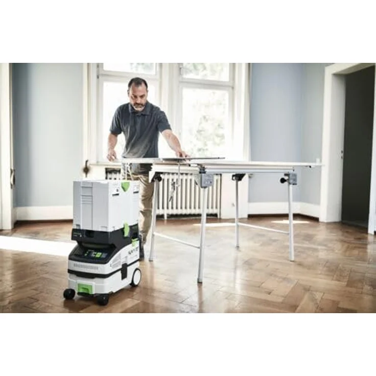 Festool Absaugmobil CLEANTEC CTL MINI I, Kompakt-Nass- und Trockensauger mit Bluetooth® Technologie und manuellem Filterwechsel, grau – Bild 6