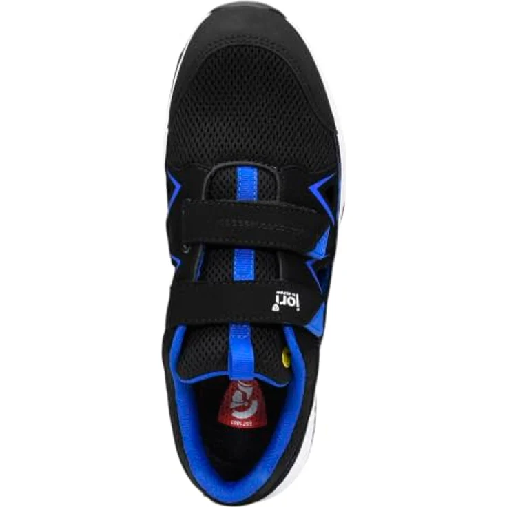 Jori jo_SPEEDY black-blue Easy ESD S1P Sicherheitsschuh, gepolsterte Lasche, atmungsaktives Textilfutter, Gummi/EVA Sohle – Bild 6