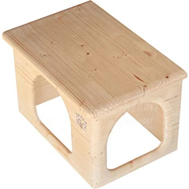 Resch Meerschweinchenhaus Nr23, Naturbelassenes Massivholz aus Fichte mit 2 großen Ein-/Ausgängen, 31x19x21 cm – Bild 3