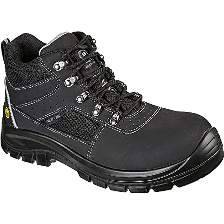 Skechers Trophus - LETIC Sicherheitsschuh, Arbeitsschuh in schwarz – Bild 2