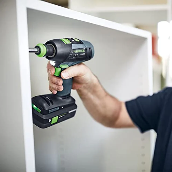 Festool Akku-Bohrschrauber T 18+3 HPC 4,0 I-Set, 2x4,0 Ah +Lader im Systainer – Bild 5