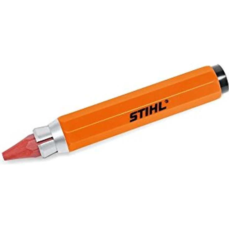Stihl 8811602 Kreidehalter, stabiler Kreidehalter in Signalfarbe für Kreiden mit 11-12 mm Durchmesser