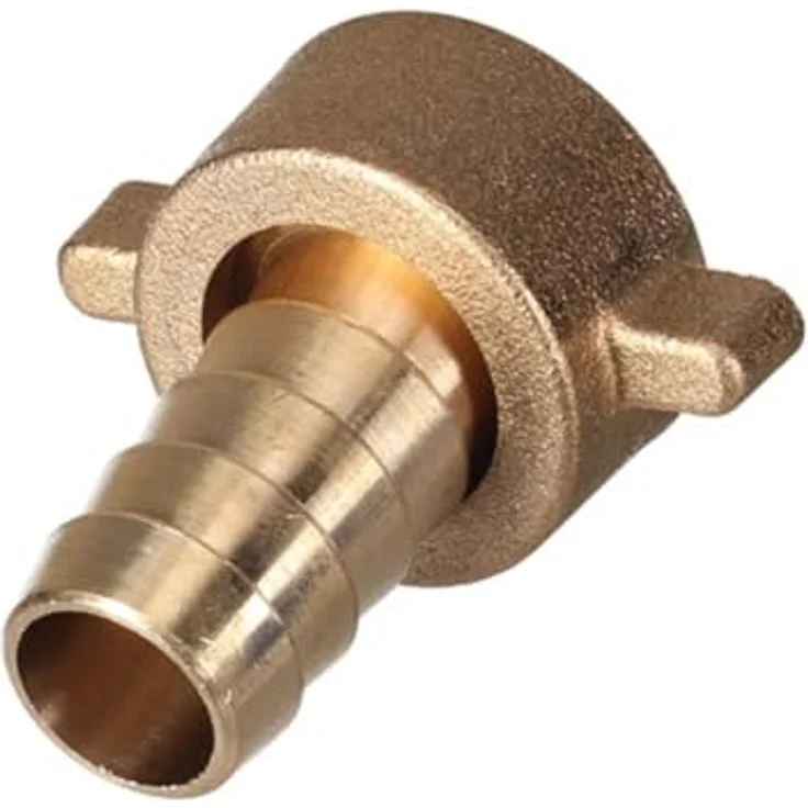 Generic Bewässerungssystem MESSING-SCHLAUCHVERSCHRAUBUNG, Innengewinde 3/4" für Schlauch 5/8", 1-tlg, 11 mm Breite, 8 mm Höhe – Bild 1